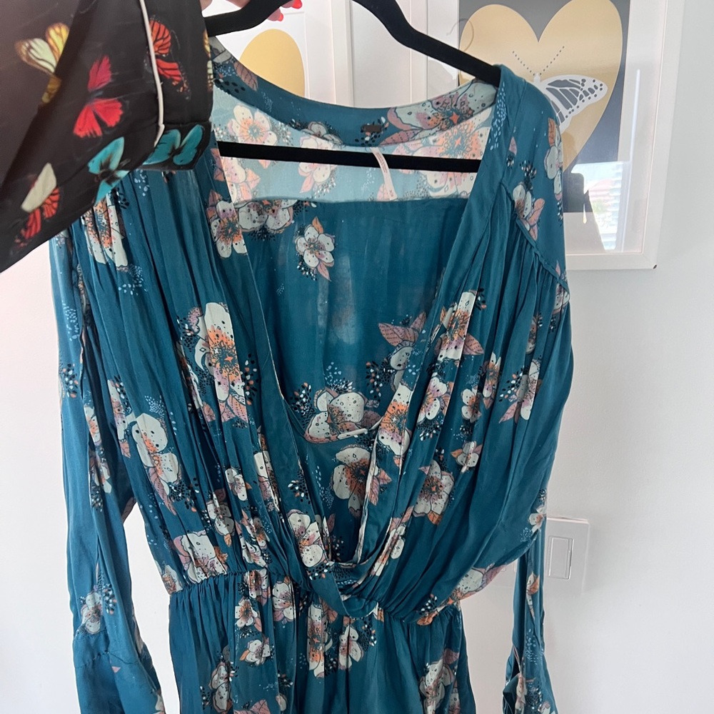 Free people floral Medium top